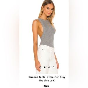 Ximeno Tank in Heather Grey
The Line by K